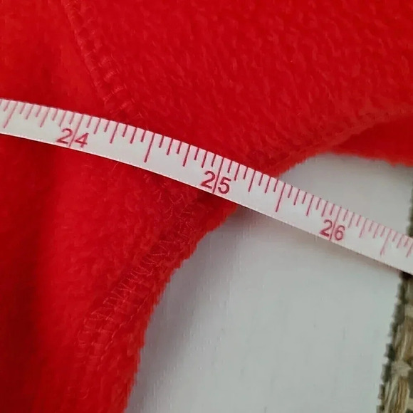 Men's PRO PLAYER Full-Zip Red Fleece Jacket Nebraska Cornhuskers SZ L Large - Picture 11 of 12